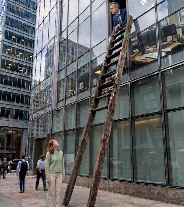 Az AI kivágja a karrierlétra alsó fokait